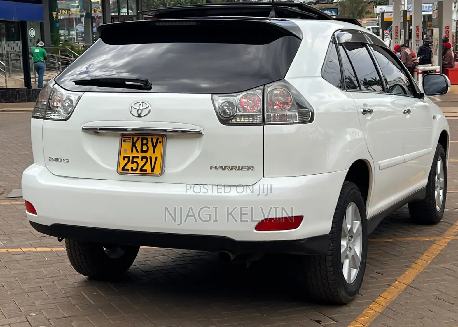 Toyota Harrier 2007 White