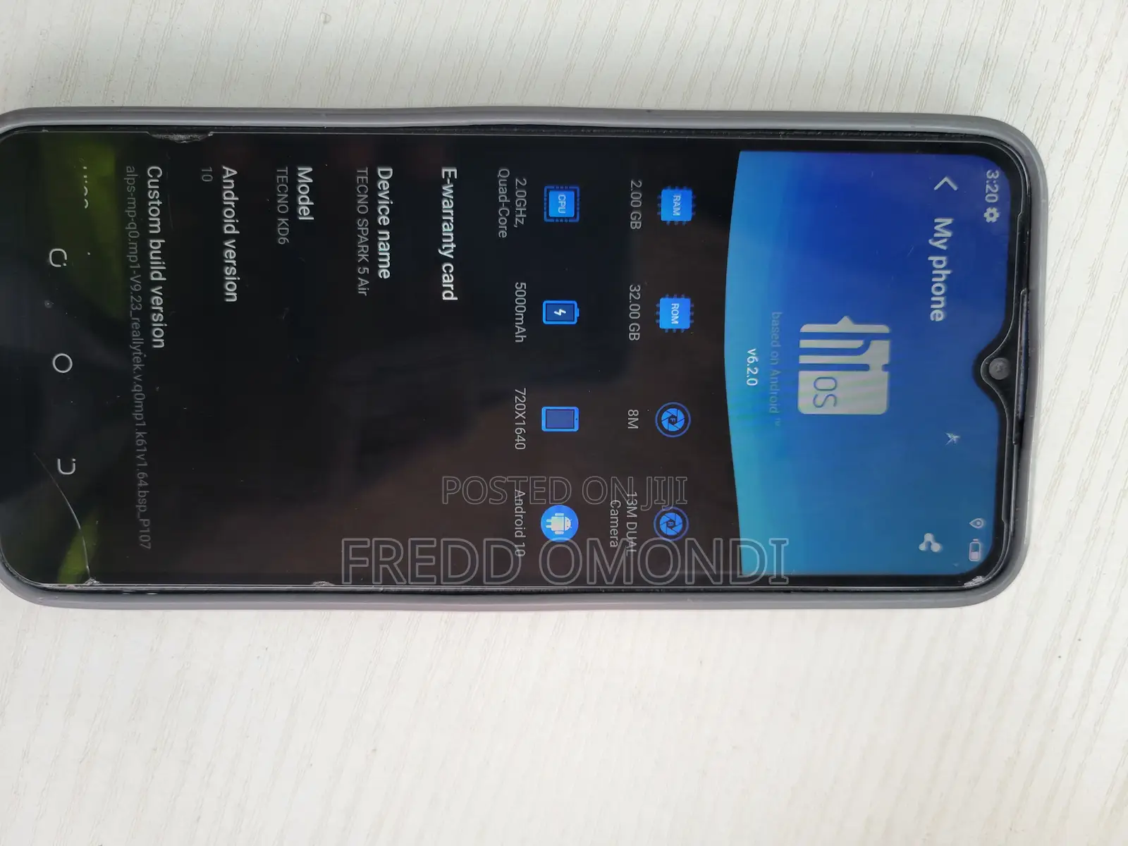 Tecno Spark 5 Air 32 GB Blue