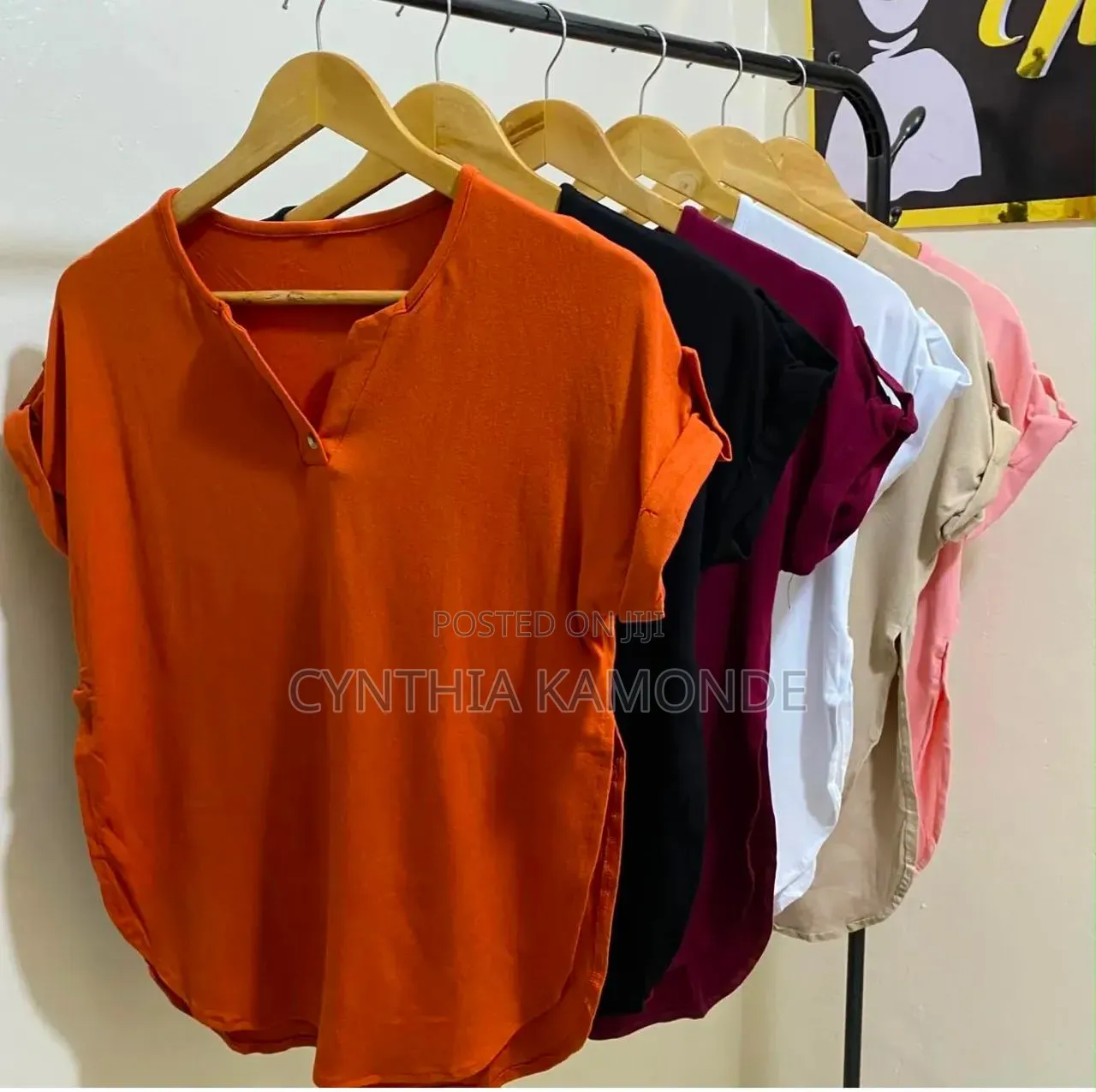 Plain Colors Tops