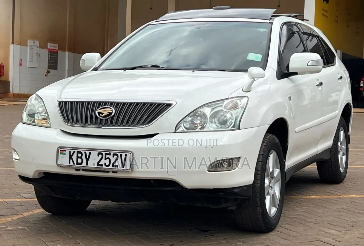 Toyota Harrier 2007 White