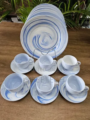 18 Pieces Ceramic Dinner Set Plate