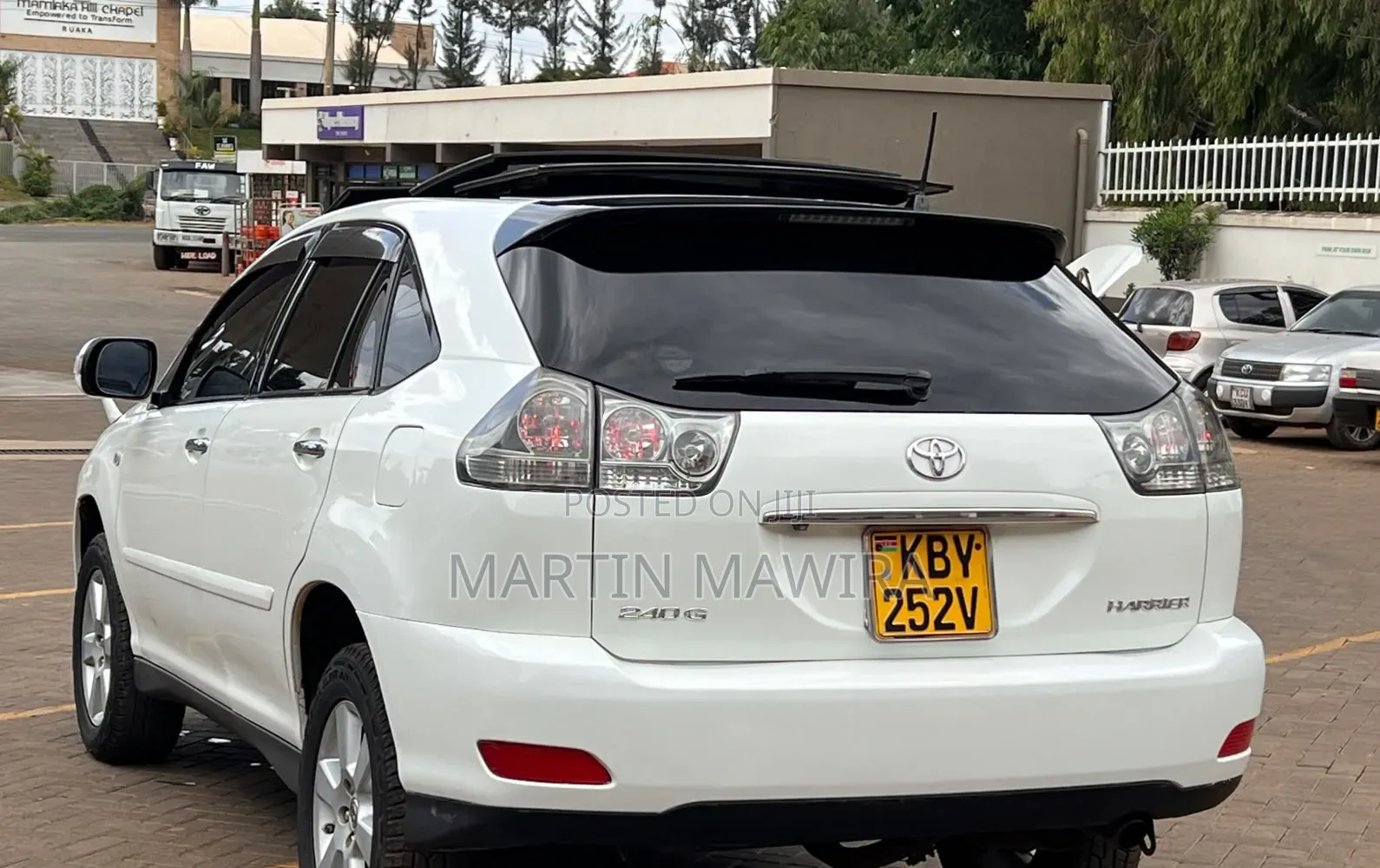 Toyota Harrier 2007 White