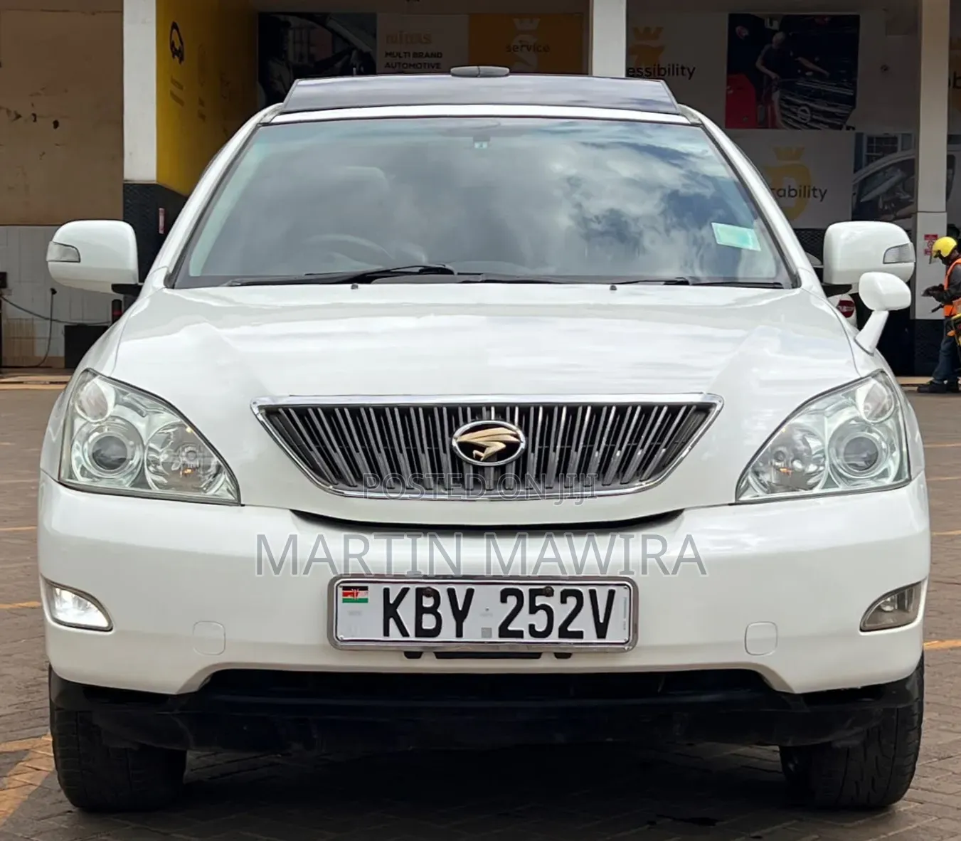 Toyota Harrier 2007 White