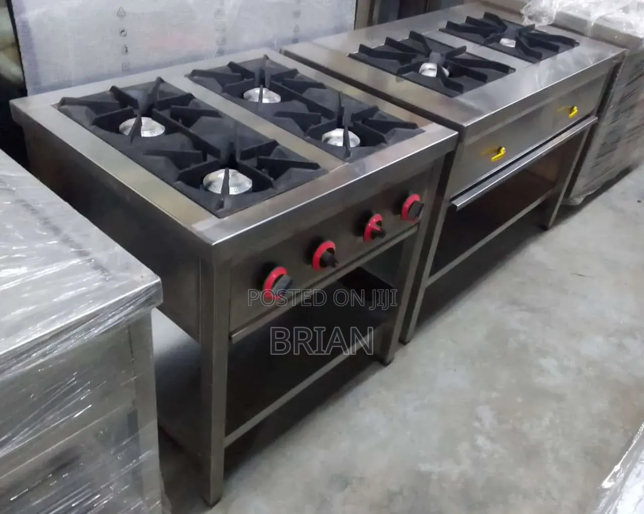 Two Burner High Pressure