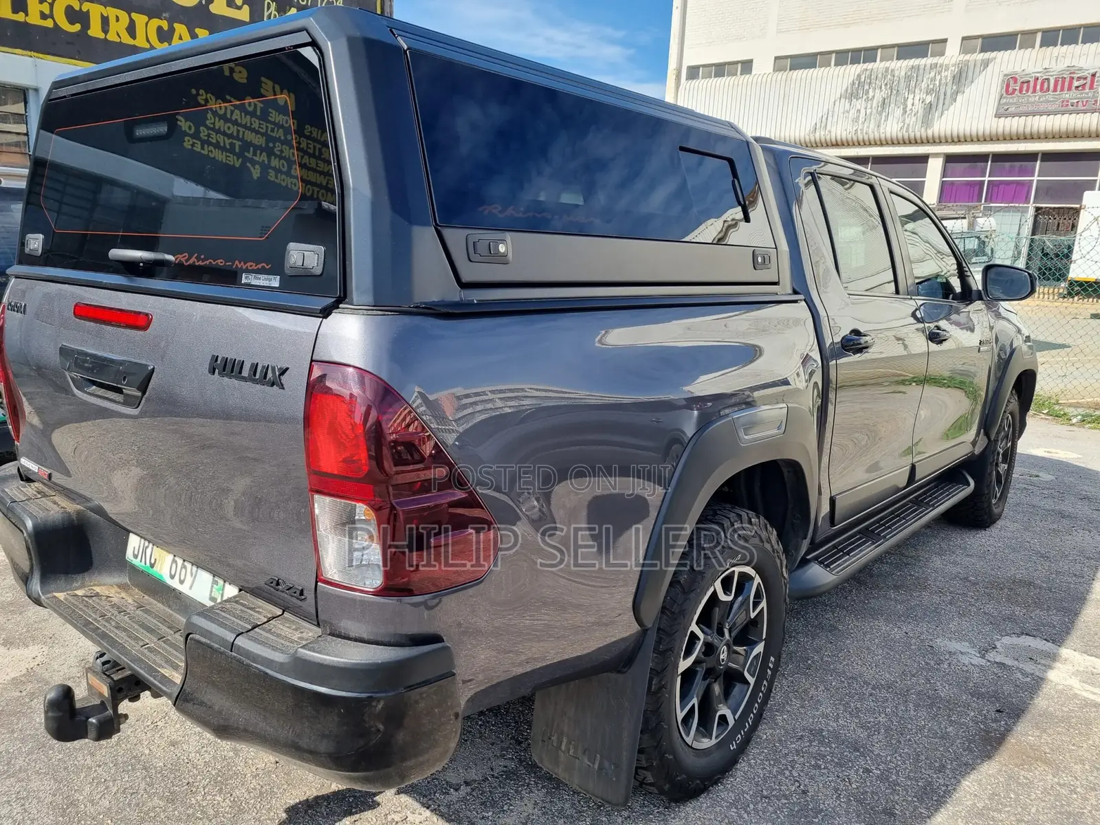 Toyota Hilux Revo Dc 2015-2025 Black Titan Hybrid Canopy