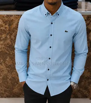 Men’S Premium Long Sleeve Oxford Shirt – Smart Casual Office Wear