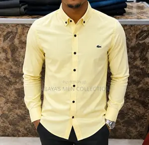 Men’S Premium Long Sleeve Oxford Shirt – Smart Casual Office Wear