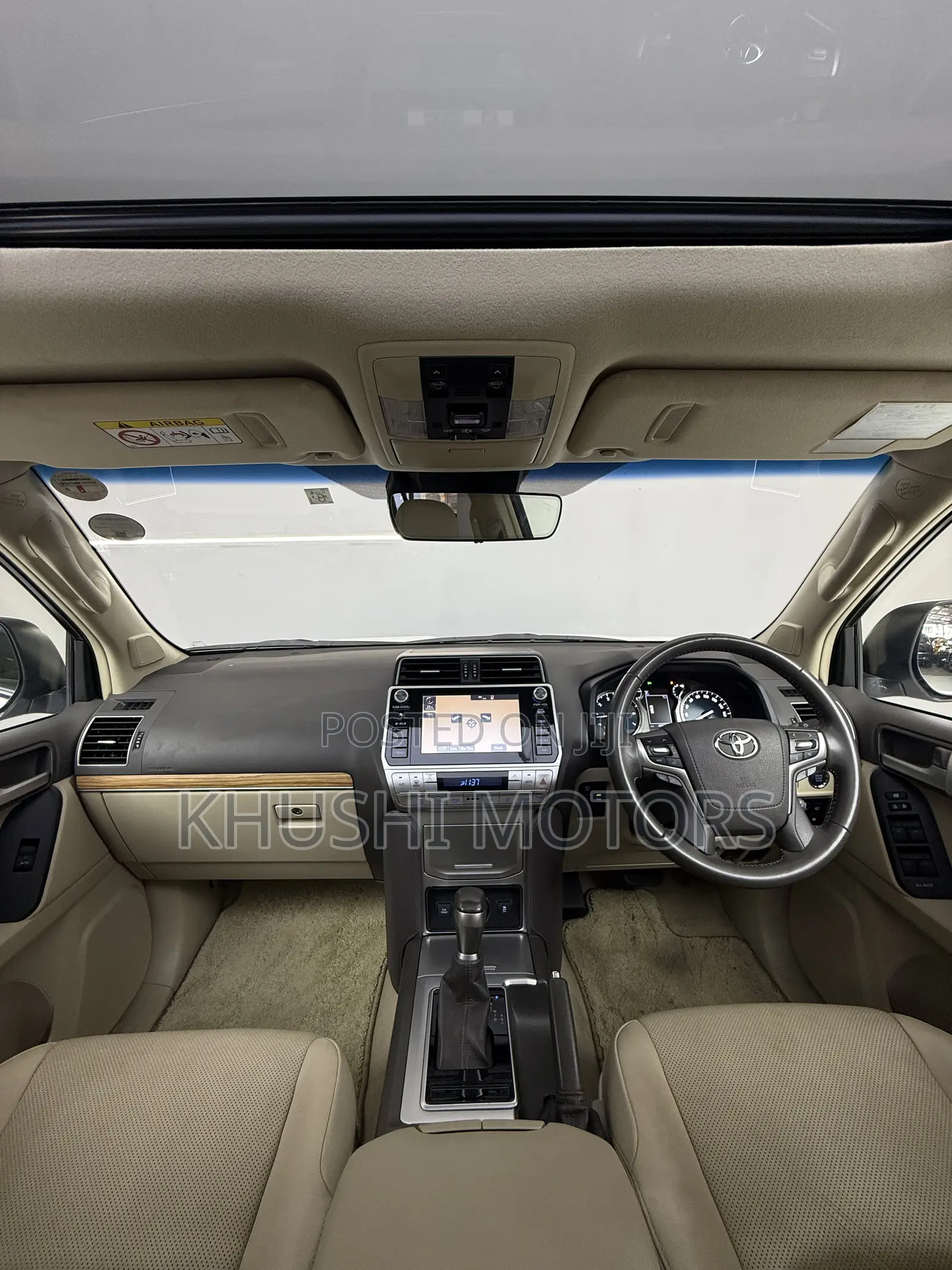 Toyota Land Cruiser Prado 2019  White 
