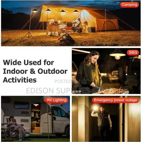 Camping Lamp Emergency Light Usb Rechargeable Lights Led Torch Lantern