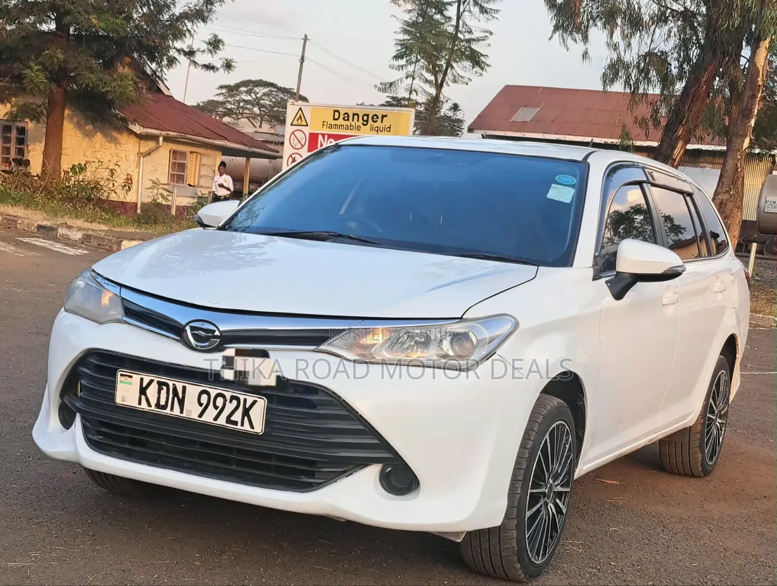 Toyota Corolla Fielder 2017 White