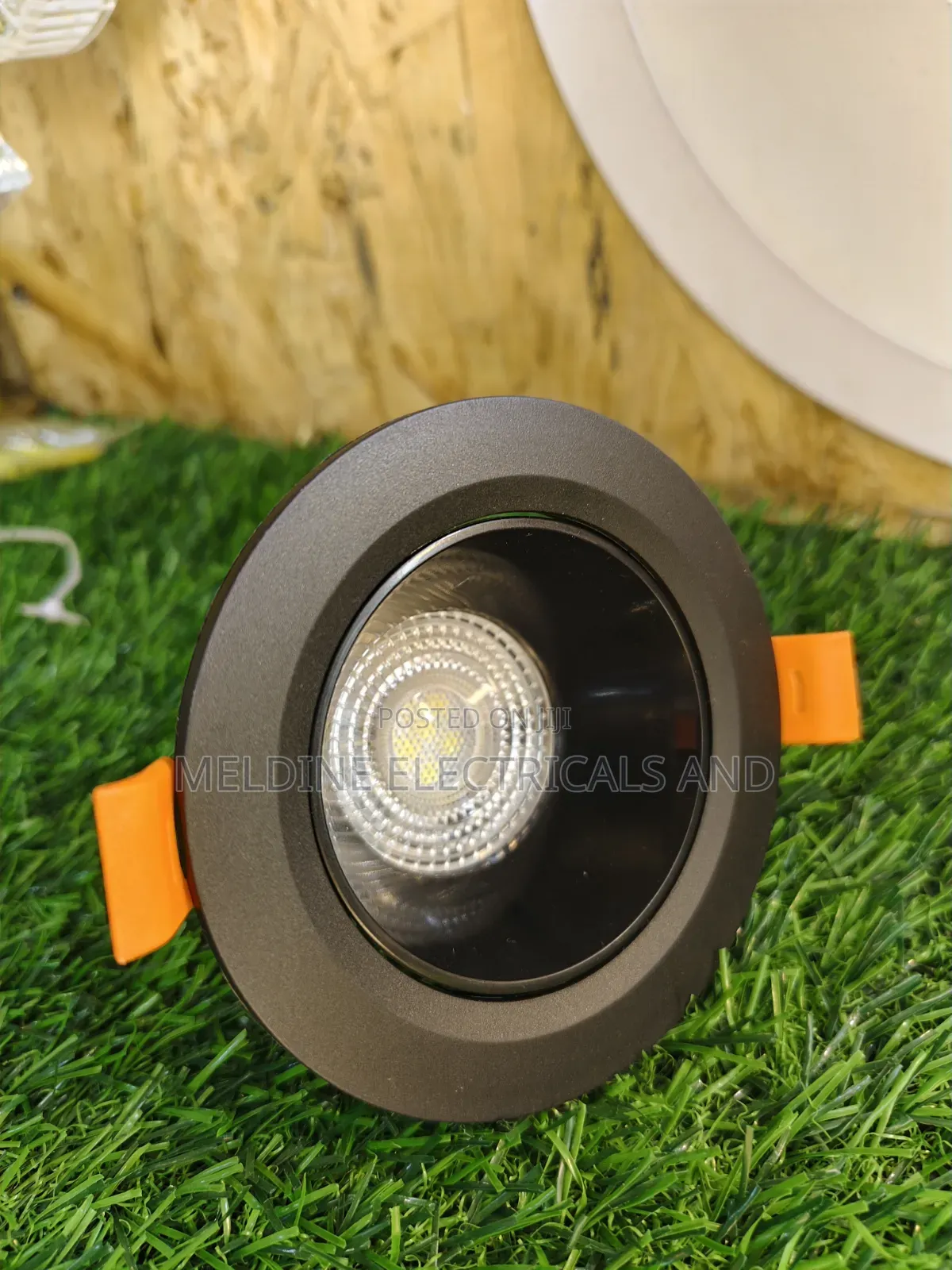 Downlighter Black Cob