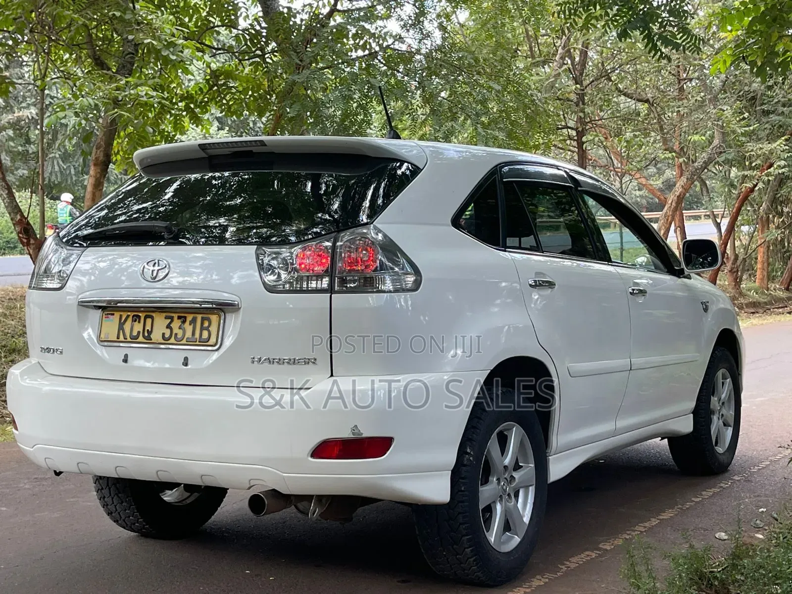 Toyota Harrier 2011 White
