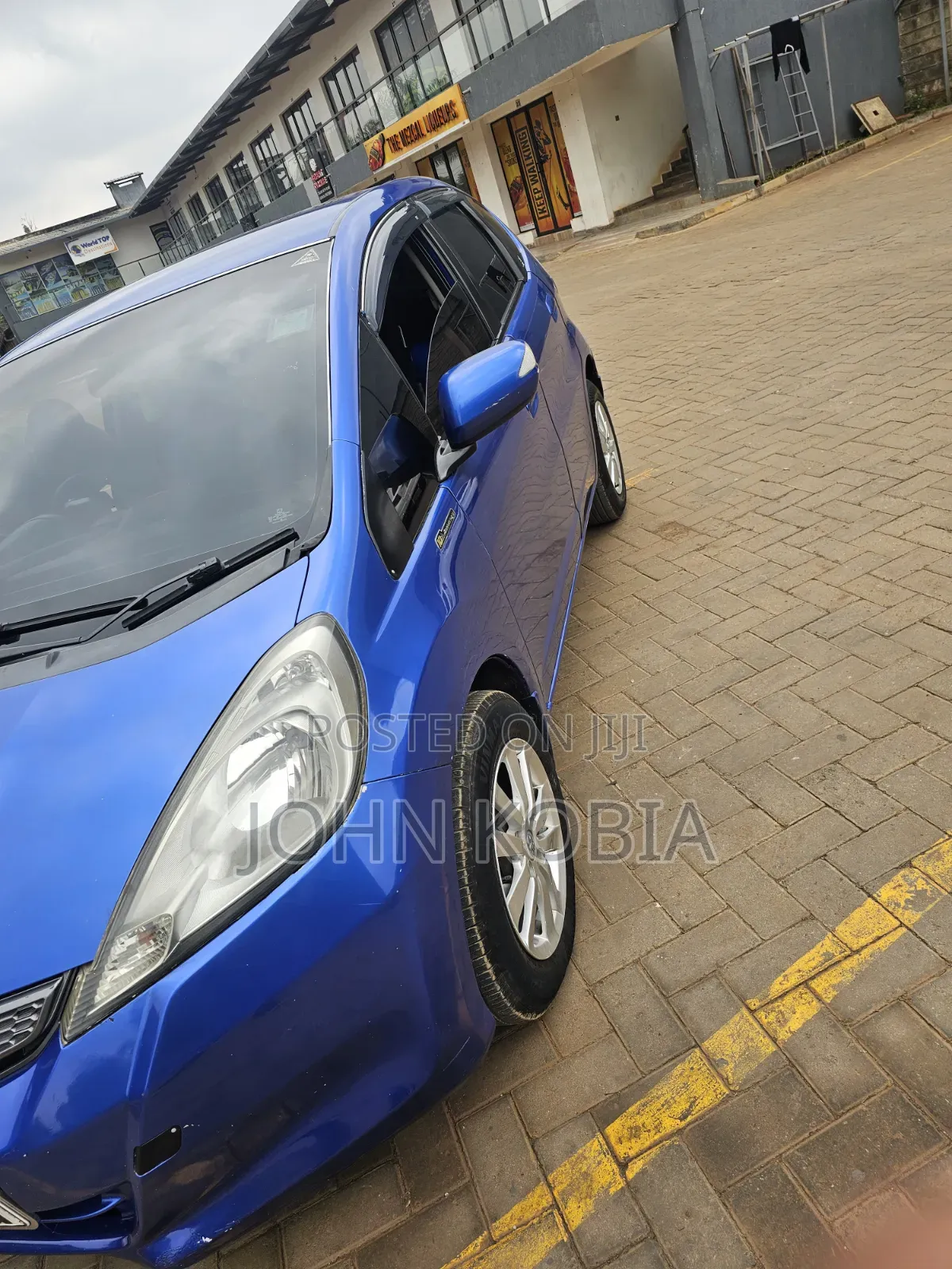 Honda Fit Automatic 2012 Blue