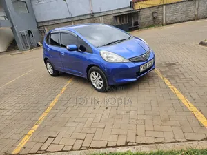 Honda Fit Automatic 2012 Blue