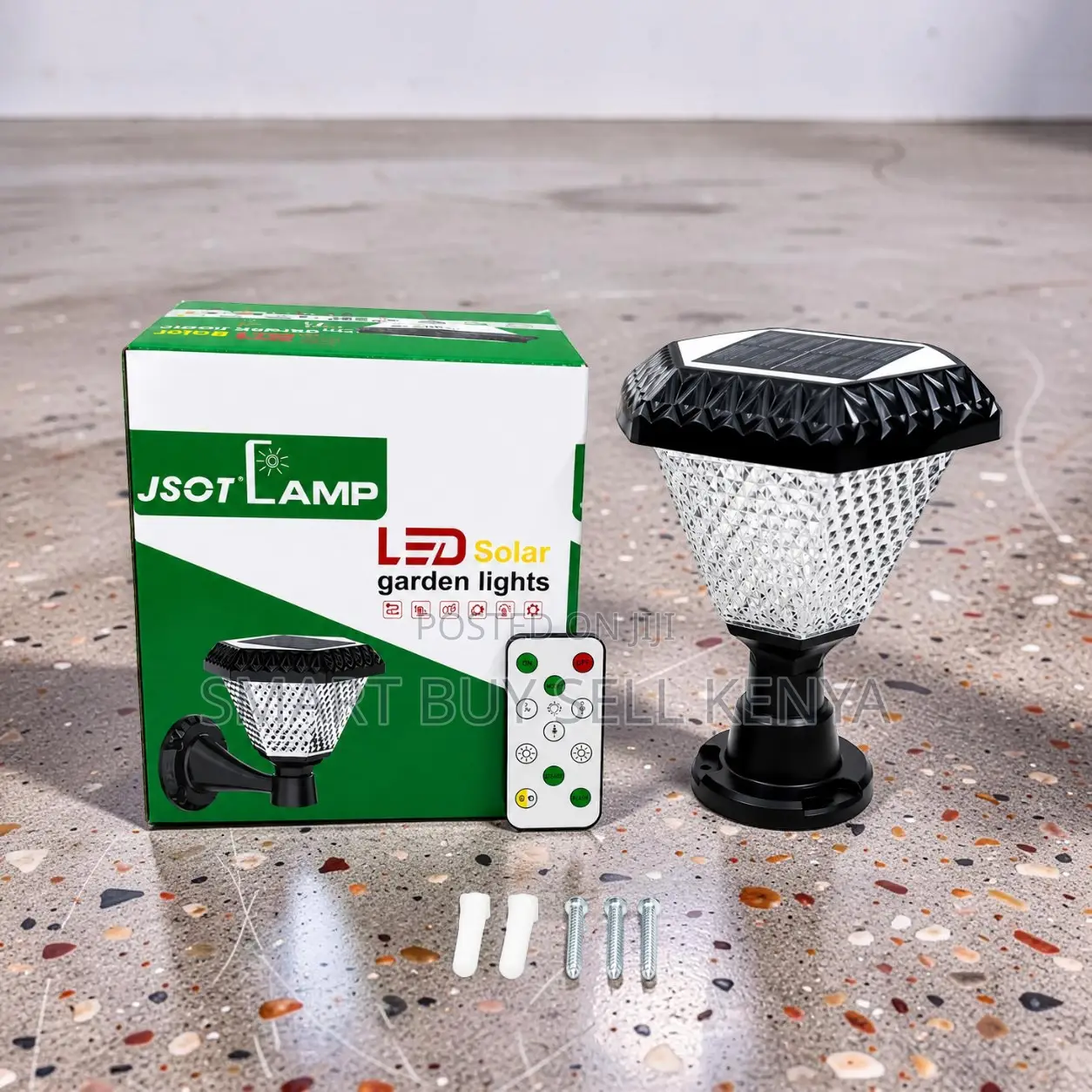 Weather Resistant Led Outdoor Security Solar Garden Light