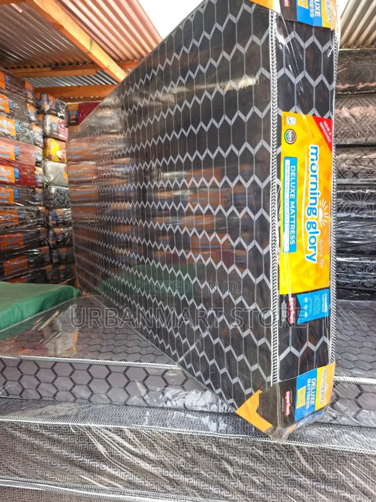 Morning Glory 6 Inch Single Mattress, 3 by 6