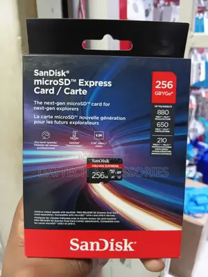 This Is a Sandisk 256gb Microsd Express Card.
