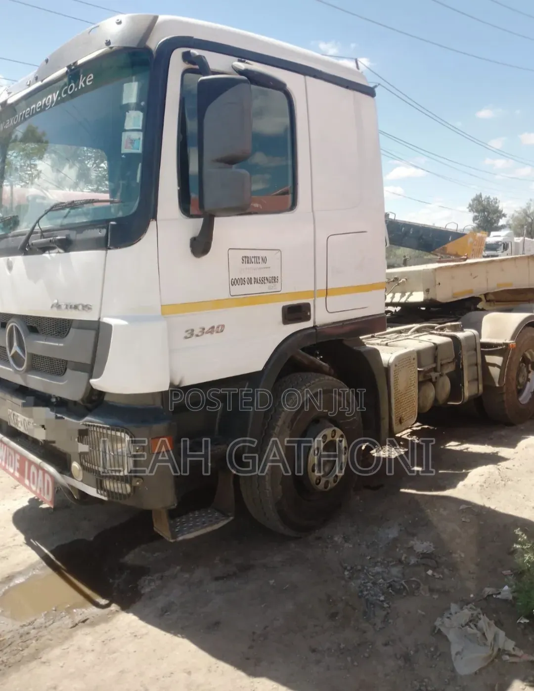 Mercedes Benz Actros 3340 2010 White