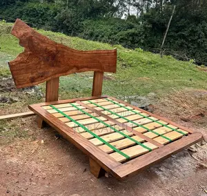 Acacia Solid Wood Bed