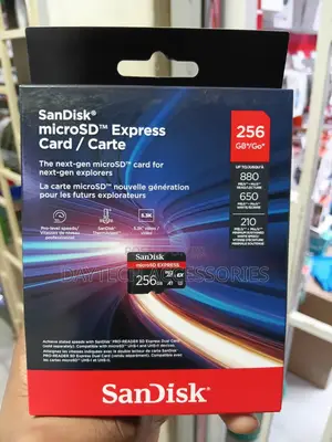 Sandisk 256gb Microsd Express Memory Card