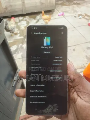 Samsung Galaxy A06 64 GB White