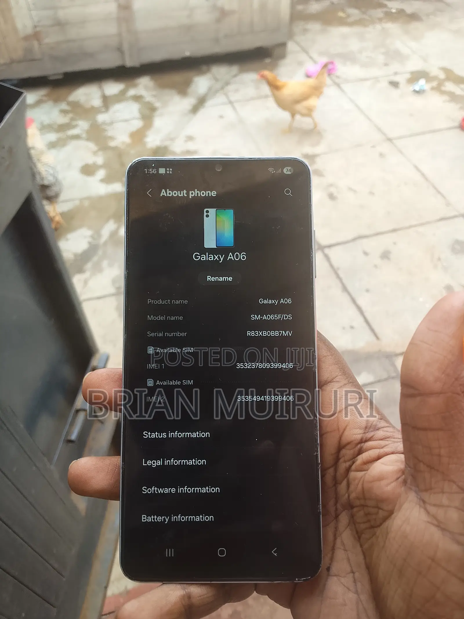 Samsung Galaxy A06 64 GB White