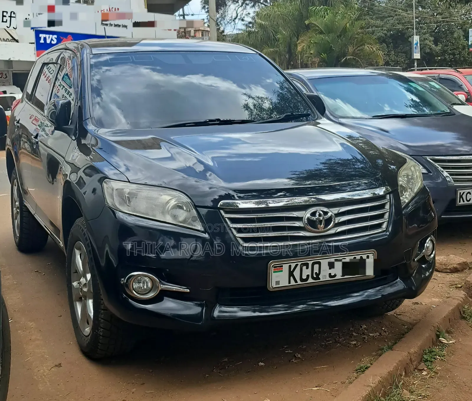 Toyota Vanguard 2011 Black