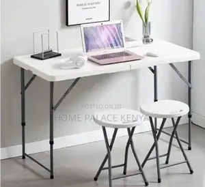Outdoor Table: Rectangular Metal Steel Blow Moulding Table