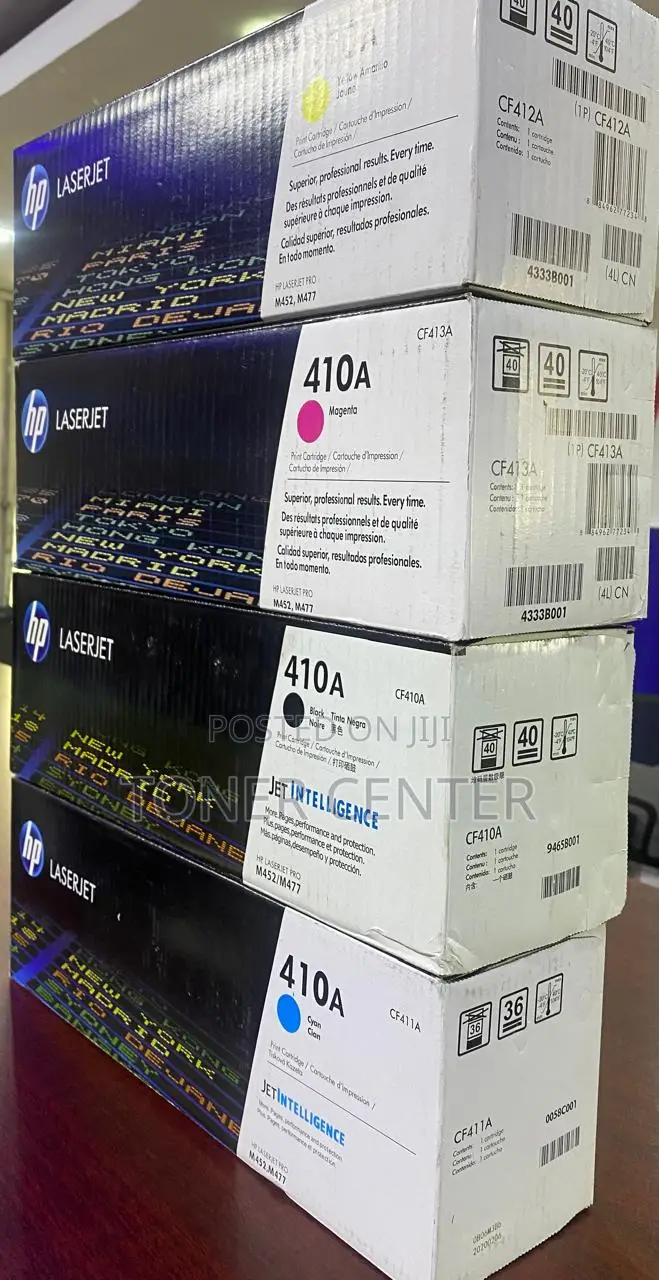 Genuine Hp 410a Black Toner Cartridge (Cf410a) Premium Print Quality