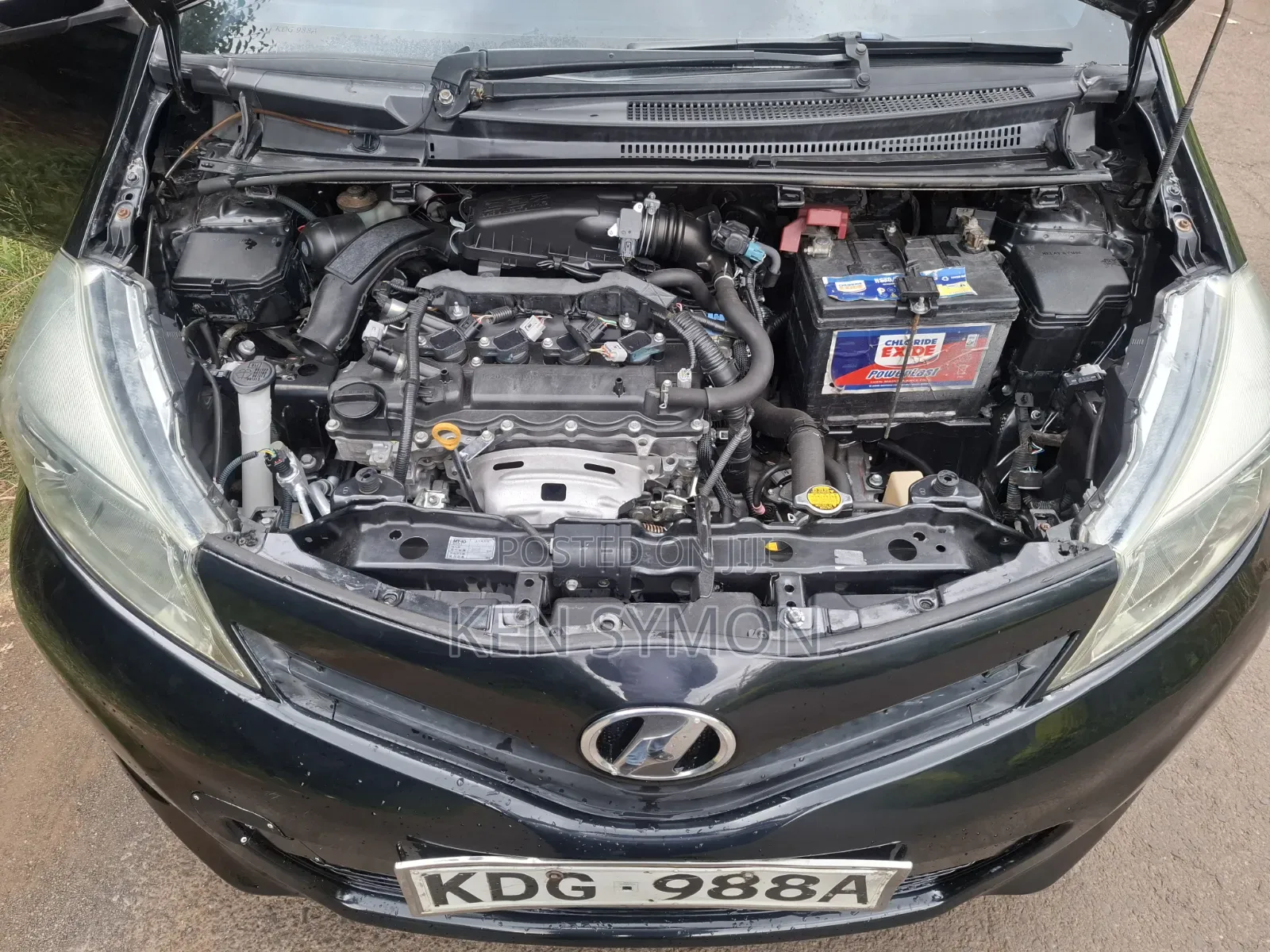 Toyota Vitz 2014 Black