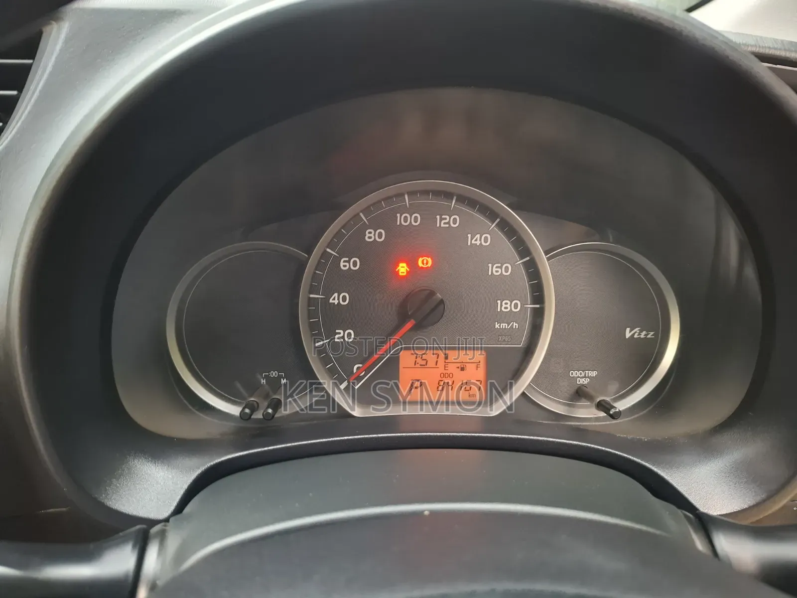 Toyota Vitz 2014 Black