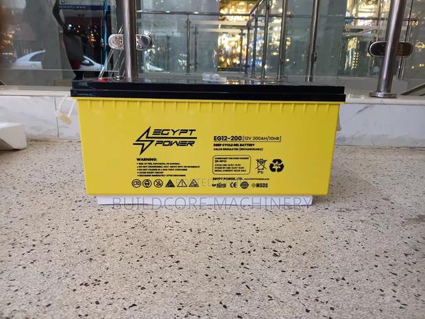 Egypt Power 200ah Gel Battery - main view