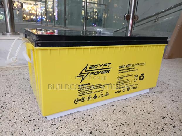 Egypt Power 200ah Gel Battery - thumbnail 2
