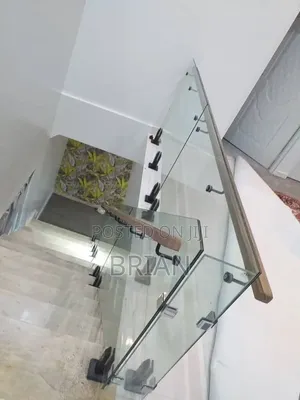 Stainless Pipe Glass Railings