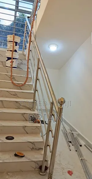 Stainless Pipe Glass Railings
