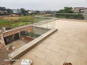 Stainless Pipe Glass Railings