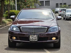 Mercedes-Benz C200 2010 Burgundy