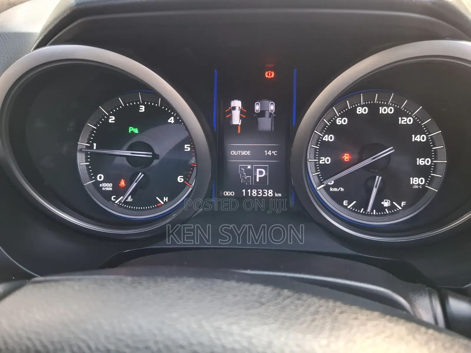 Toyota Land Cruiser Prado 2016 Blue