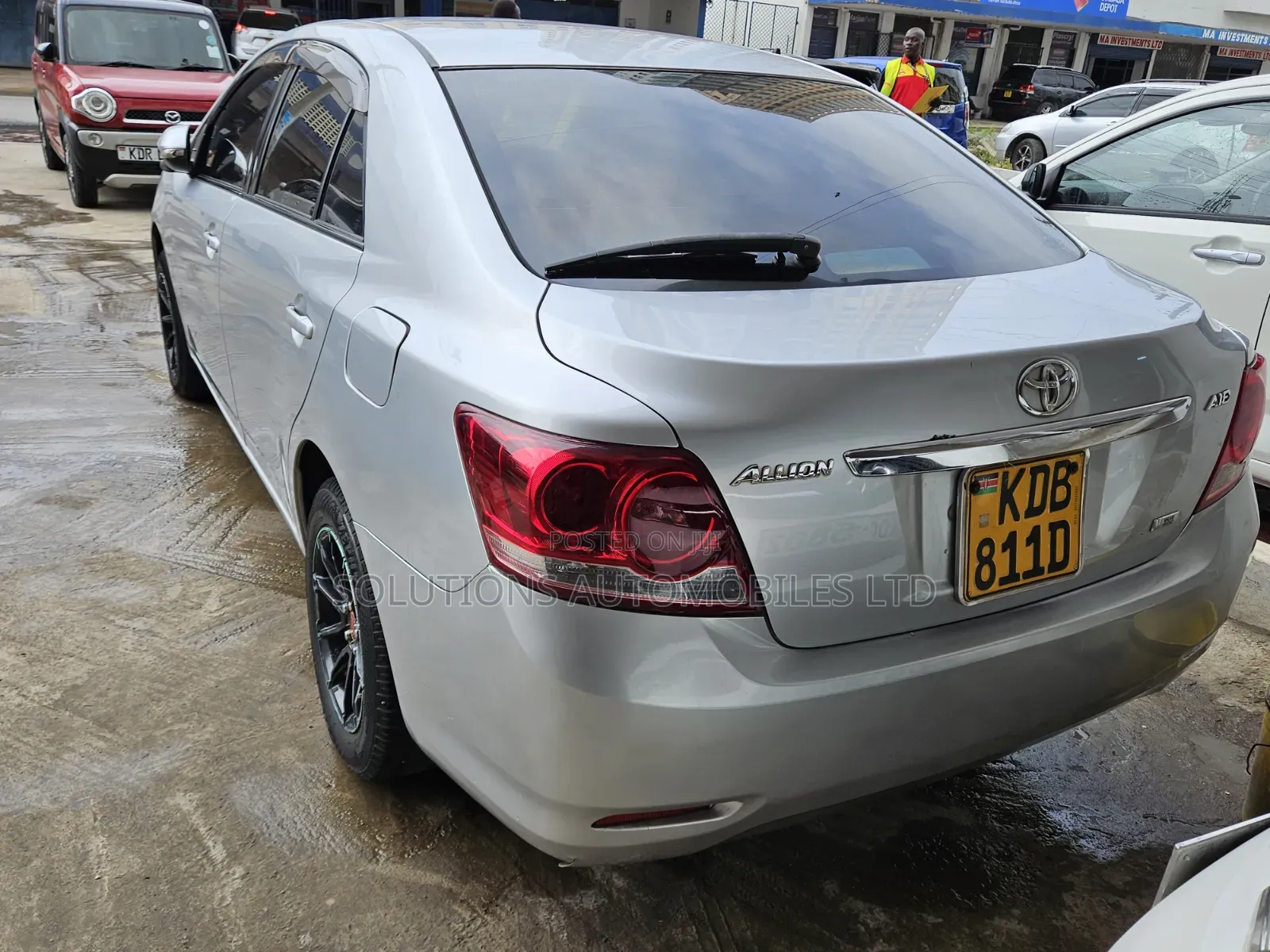 Toyota Allion 2013 Silver