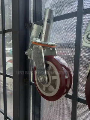 6" Scaffolding Castor Wheels H/D With Brake
