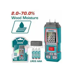 Total Wood Moisture Meter Digital Humidity Tester Water Leak Detector