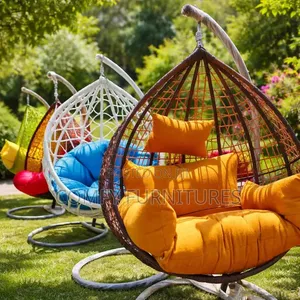 Brown Imported Garden Swing Seat Hammock Swings