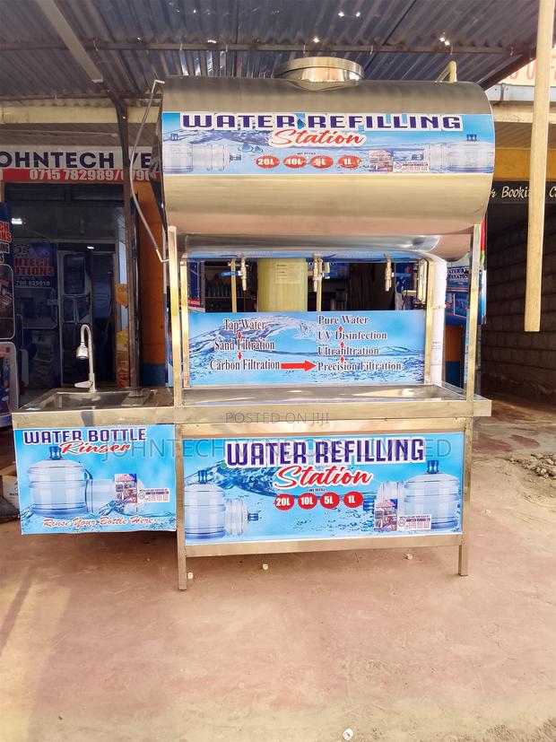 Ultra Filtration (2 in 1 Set Up) Machine for Purifying Fresh Water
