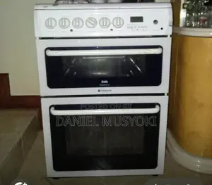 Ex-Uk Hotpoint 60cm Double Oven All-Electric Cooker,Perfect Condition