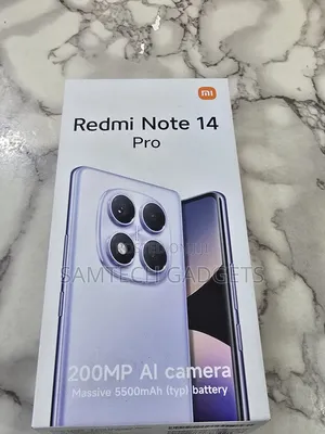 Xiaomi Redmi Note 14 Pro 256 GB Black