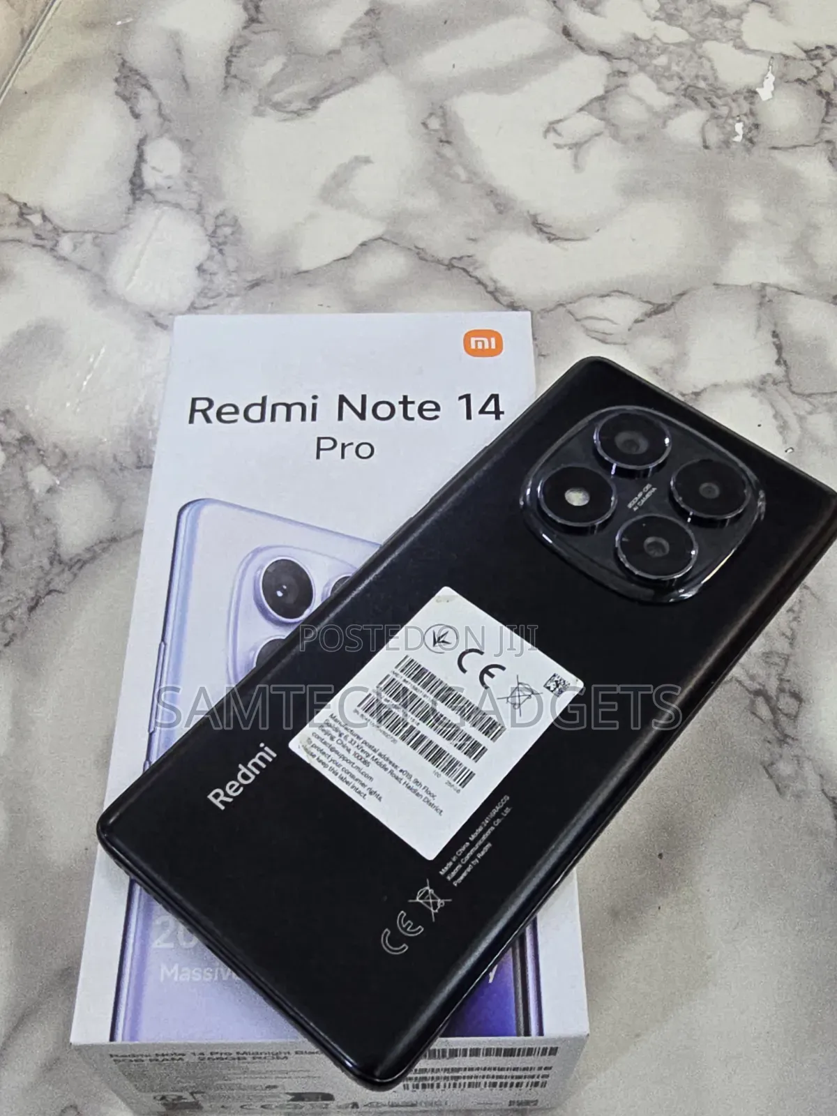 Xiaomi Redmi Note 14 Pro 256 GB Black