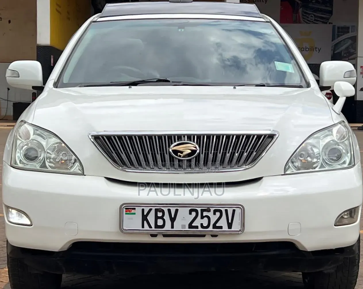 Toyota Harrier 2007 White
