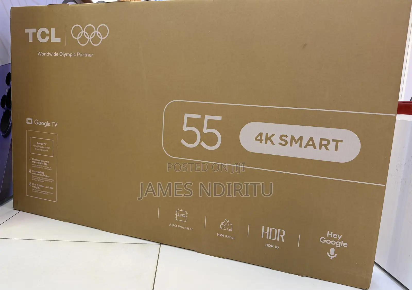 TCL 55” Inch Smart Tv