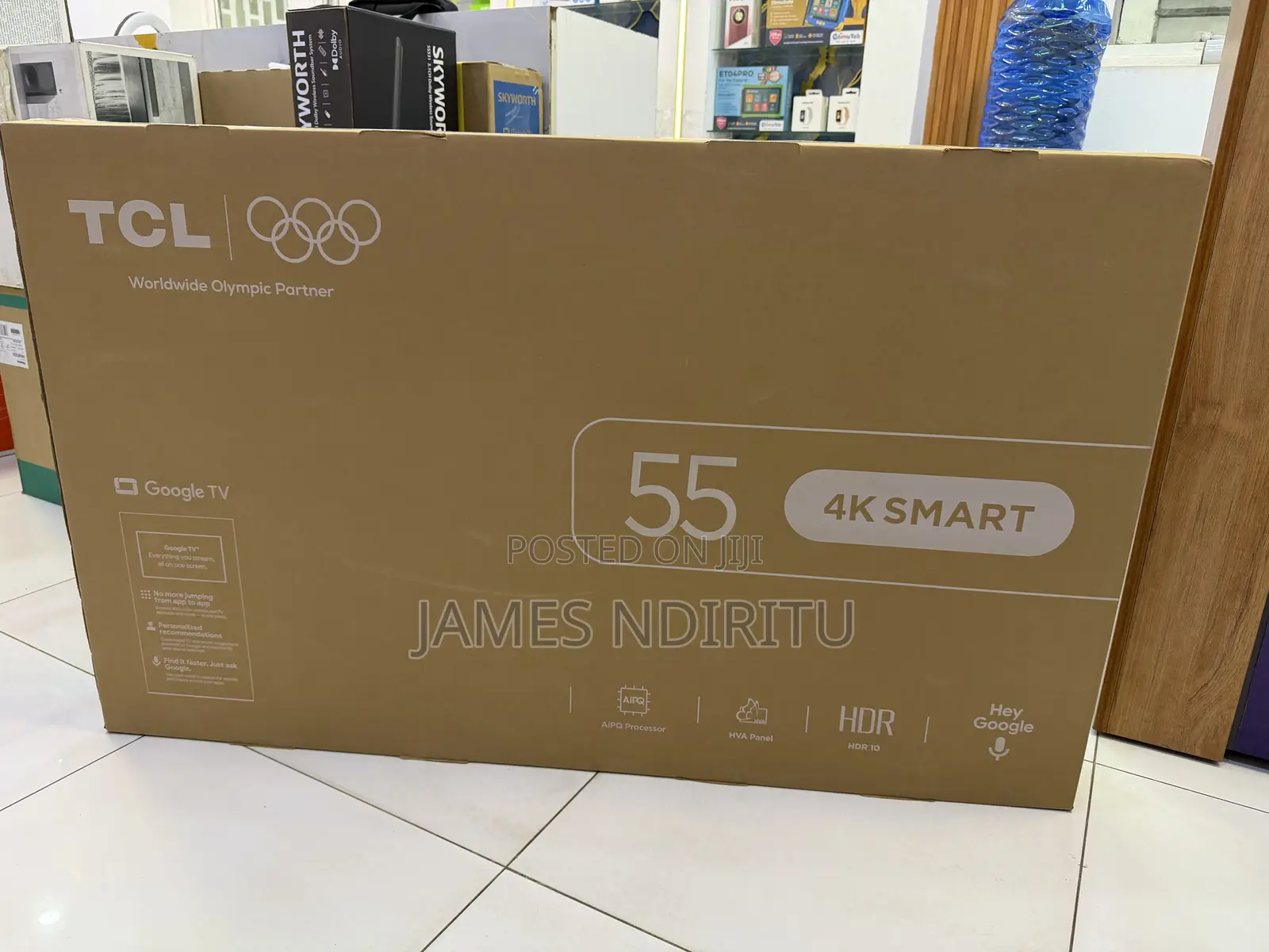 TCL 55” Inch Smart Tv
