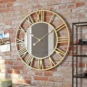 Creative Wall Clock With Mirror